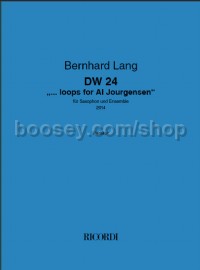 DW 24 "... loops for Al Jourgensen" (Score)